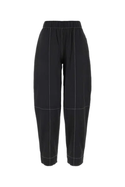 Ganni Pants In Black