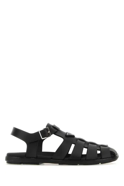 Prada Sandals In Black