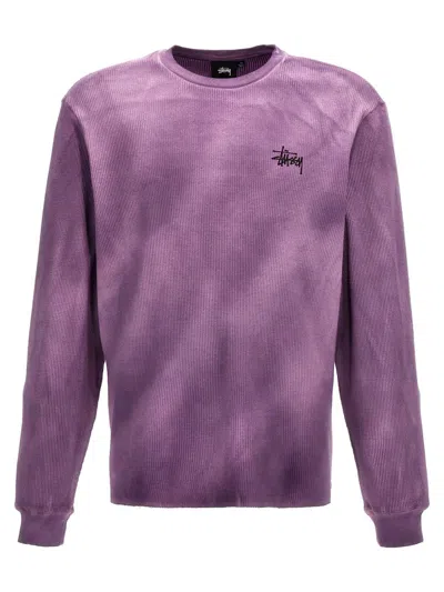 Stussy Stüssy Logo Sweatshirt In Purple