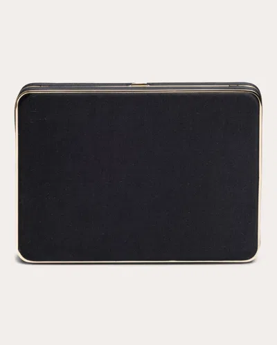 Hunting Season Women's The Satin Square Compact Case In Black