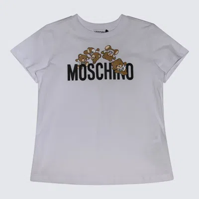 Moschino Kids' White Multicolour Cotton T-shirt