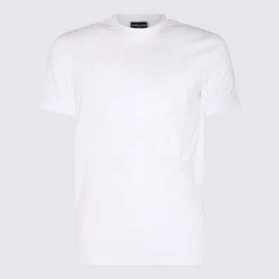 Giorgio Armani White Viscose T-shirt