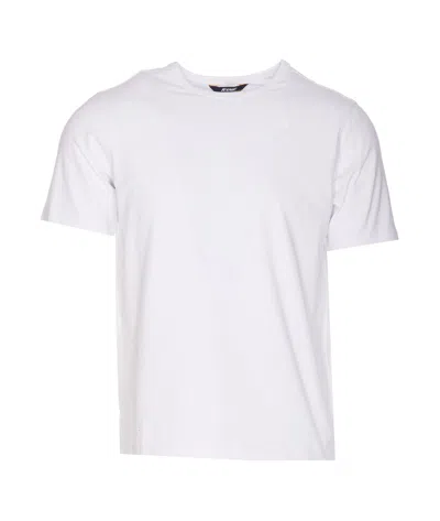K-way Adame Logo T-shirt In White