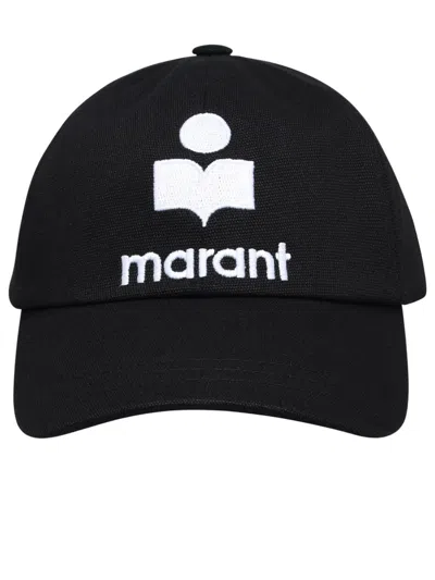 Marant Etoile Logo-embroidered Baseball Cap In Nero