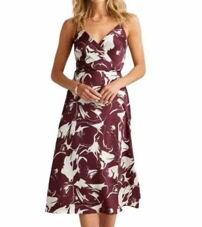 Bailey44 Andi Dress In Fig In Red