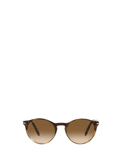 Persol Sunglasses In Gradient Brown Tortoise