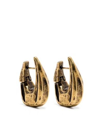 Khaite The Small Olivia Hoop Earrings In Gold