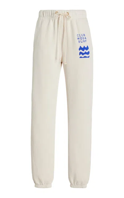 Les Tien Exclusive Cotton Sweatpants In Off-white