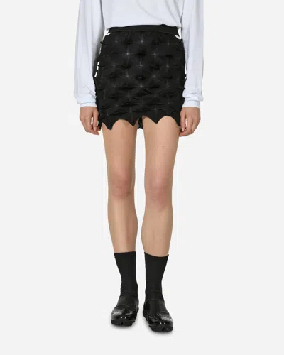 Chet Lo Maxi Spikes Mini Skirt In Black
