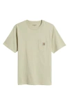 Carhartt T-shirt With Logo In Beryl