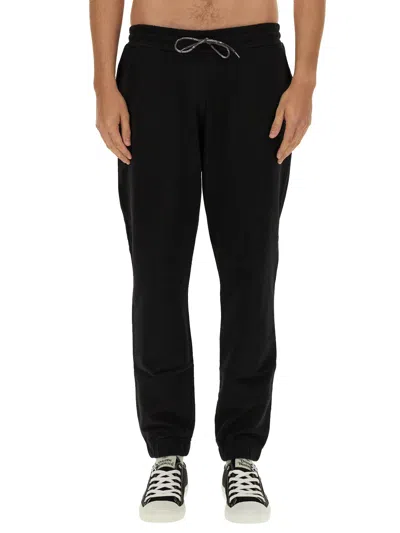 Vivienne Westwood Logo-print Cotton Track Trousers In Black