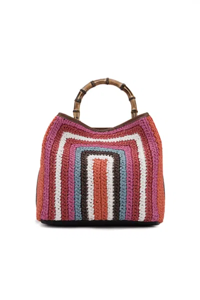 Viamailbag Cayos Crochet Bag In Multicolor