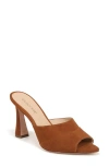 Veronica Beard Women's Thora 90mm Suede Sandals In Caramel
