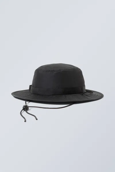 Weekday Utility Bucket Hat In Black