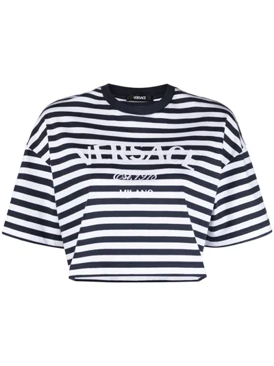 Versace Lancora Crop T-shirt