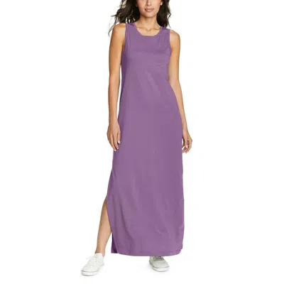 Eddie Bauer Women's Coast And Climb Sleeveless Maxi Dress In Purple