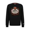 Hugo Boss Boss X Nfl Cotton-blend Sweatshirt With Collaborative Branding In Bears