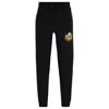 Hugo Boss Boss X Nfl Cotton-blend Tracksuit Bottoms With Collaborative Branding In Commanders