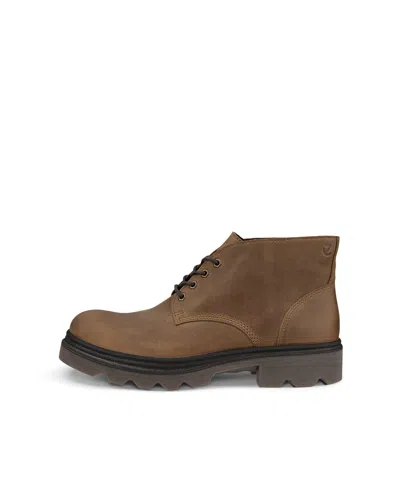Ecco Men's Grainer Ankle-cut Chukka Boot In Brown