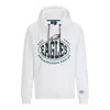 Hugo Boss Boss X Nfl Cotton-blend Hoodie With Collaborative Branding In Eagles