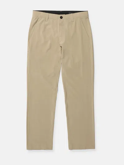 Volcom Ironwood Tech Chino Pants - Khaki In Green