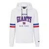 Hugo Boss Boss X Nfl Cotton-terry Hoodie With Collaborative Branding In Giants