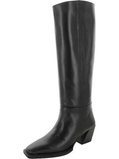 Vagabond Womens Tall Leather Knee-high Boots In Black