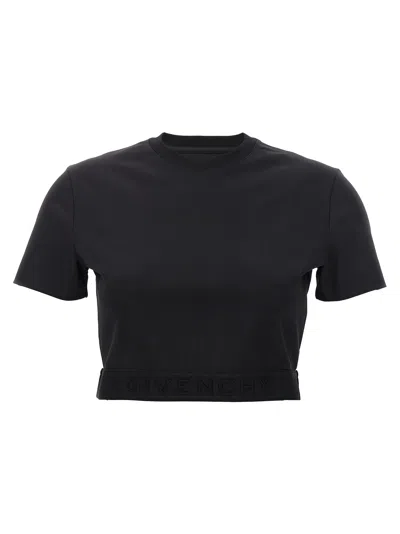 Givenchy Cropped T-shirt Black