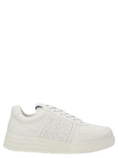 Givenchy White G4 Leather Low-top Sneakers