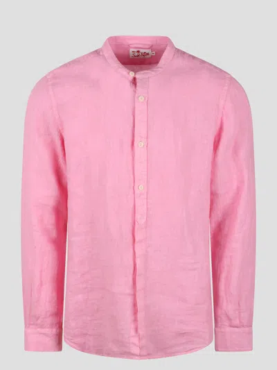 Mc2 Saint Barth Naxos Shirt In Pink & Purple
