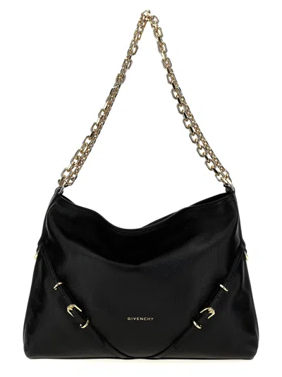 Givenchy Voyou Chain Shoulder Bags Black