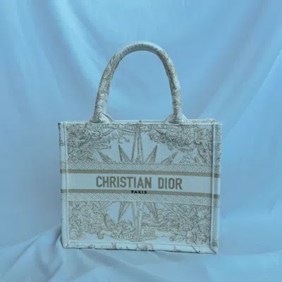 Pre-owned Dior Small Book Tote Bag