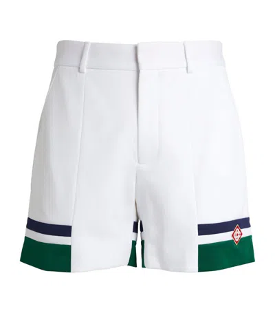 Casablanca Tailored Shorts In White