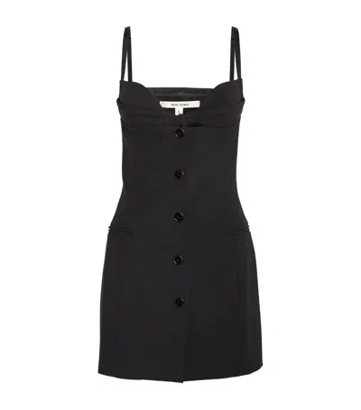 Nensi Dojaka Tailored Mini Dress In Black