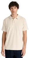 Howlin' Mr Fantasy Terry Polo Sandshell In White Sand