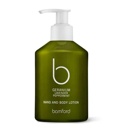 Bamford Geranium Hand And Body Lotion (250ml) In Multi