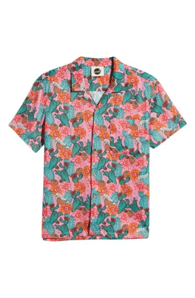 Boardies Cactus Eyeballs Shirt In Pink