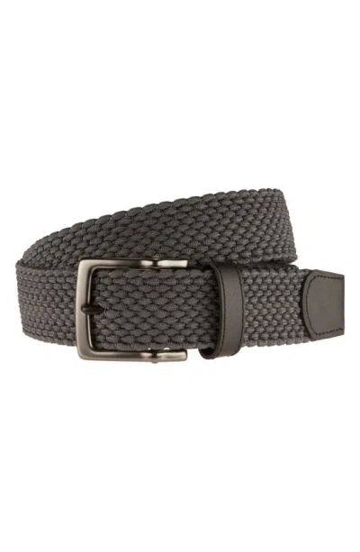 Nike Core Reversible Woven Belt In Grey