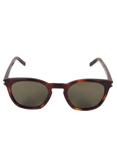 Saint Laurent Classic 28 Square Frame Sunglasses In Multi