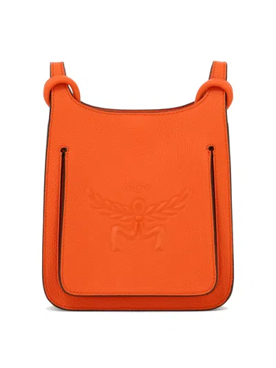 Mcm Himmel Crossbody Bags Orange In 橙子