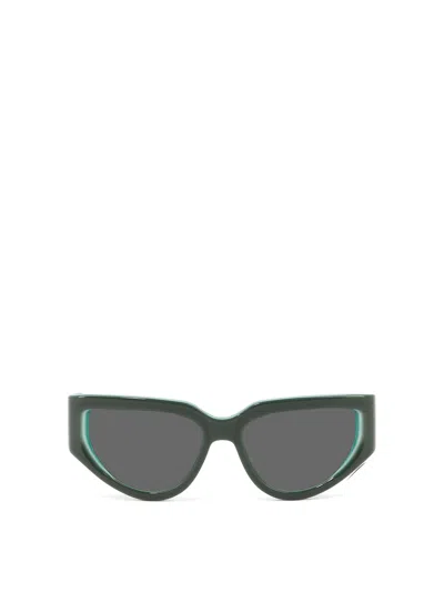 Off-white Off White "seward" Sunglasses In Green