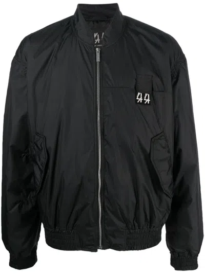 44 Label Group Jackets In Black