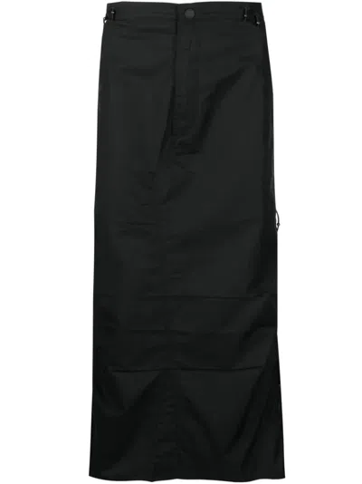 Maharishi 4589 Snoskirt® Cargo Midi Skirt In Black