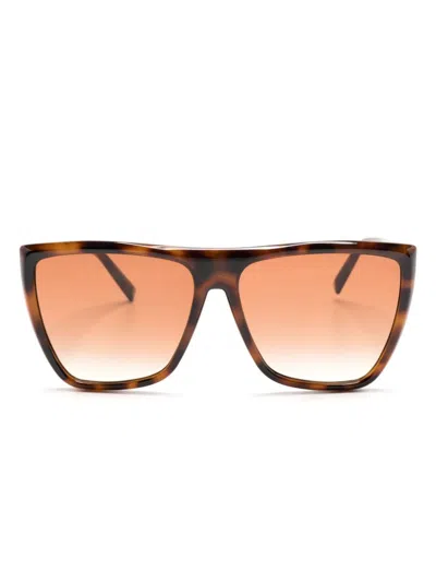 Givenchy 4g Square-frame Sunglasses In Pink