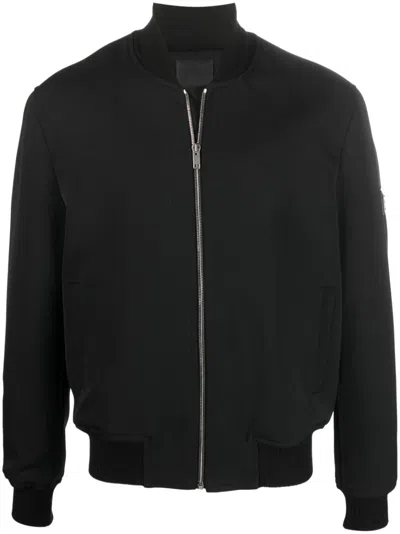 Givenchy (vip) 4g-plaque Bomber Jacket In Black