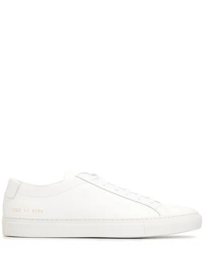 Common Projects Achilles Lace-up Sneakers In White