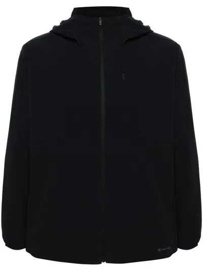 Snow Peak Active Comfort Hooded Jacket In Black