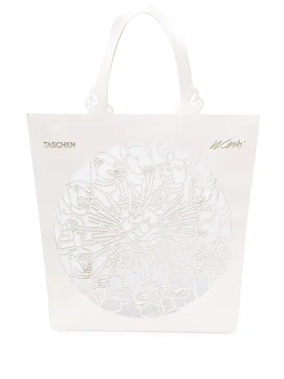 Taschen Ai Weiwei. The China Bag ‘cats And Dogs' In White