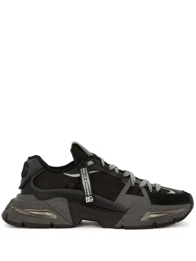 Dolce & Gabbana Airmaster Chunky Trainers In Black