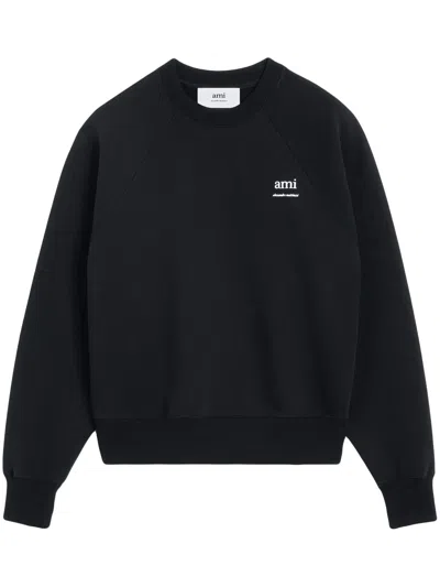 Ami Alexandre Mattiussi Sweatshirt Black Unisex In Noir